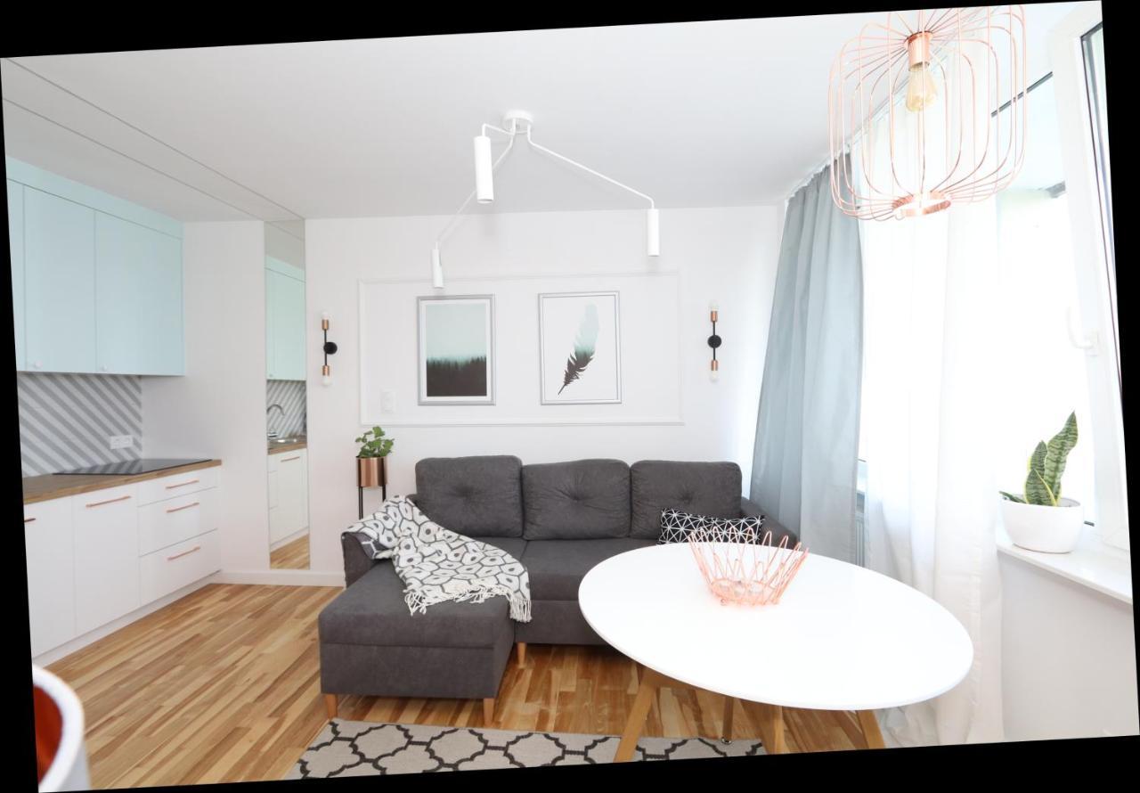 Romaszewskiego Zoliborz Bedroom Pokoj Metro Warschau Buitenkant foto