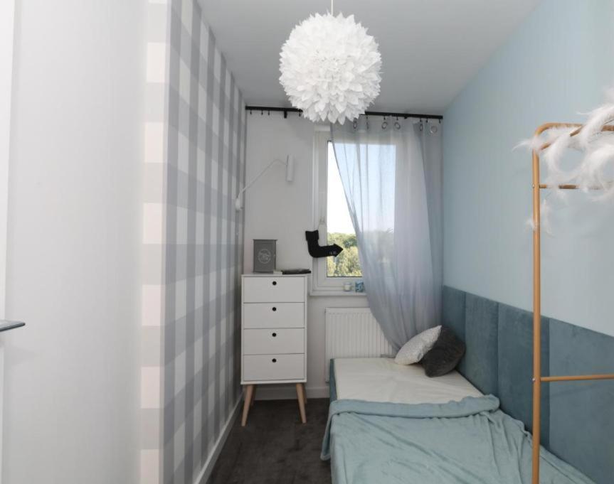 Romaszewskiego Zoliborz Bedroom Pokoj Metro Warschau Buitenkant foto